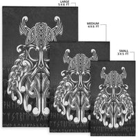 Viking Area Rug Vikings Odin Valhalla Area Rug RLT12 - Wonder Print Shop