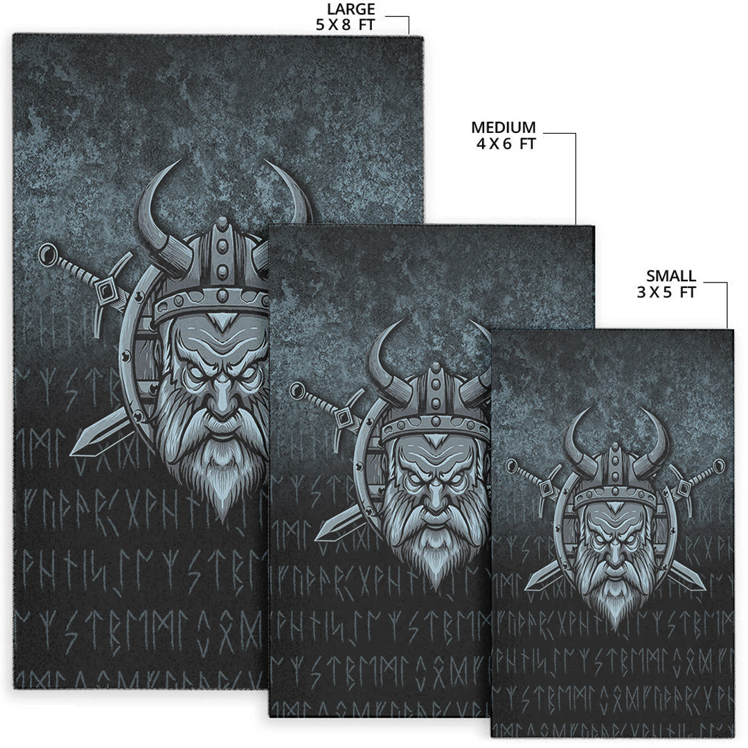 Wonder Print Shop Area Rug - Victory or Valhalla Area Rug RLT12 - Wonder Print Shop