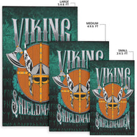 Viking Area Rug Viking Shield Maiden Area Rug RLT12 - Wonder Print Shop