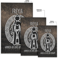 Wonder Print Shop Area Rug - Freyja the Goddess of Love and Fertility Area Rug RLT12 - Wonder Print Shop