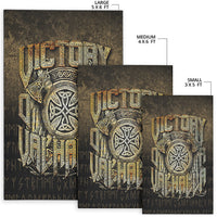Wonder Print Shop Area Rug - Victory or Valhalla Area Rug RLT12 - Wonder Print Shop