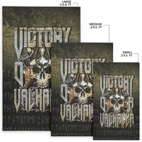 Wonder Print Shop Area Rug - Victory or Valhalla Area Rug RLT12 - Wonder Print Shop