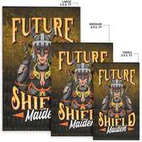 Viking Area Rug Future Shield Maiden Area Rug RLT12 - Wonder Print Shop