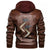 Viking Rune and Raven Leather Jacket RLT12 - Wonder Print Shop