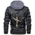 Viking Rune and Raven Leather Jacket RLT12 - Wonder Print Shop