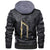 Viking Rune Thurisaz Raven Leather Jacket RLT12 - Wonder Print Shop