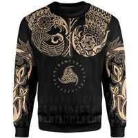Viking Sweatshirt Chest Tattoo All Over Print RLT12 - Wonder Print Shop
