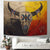 Bison Medicine Wheels Flag Native American Tapestry LT10 - Wonder Print Shop