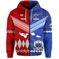 Tonga and Samoa Together Zip Hoodie Unique Style LT8 - Wonder Print Shop