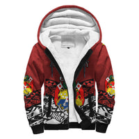 Tonga Sherpa Hoodie Independence Anniversary Special Version 2022 - Wonder Print Shop