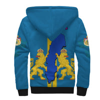 (Custom Personalised) Sweden LGBT Day Sherpa Hoodie - Be Proud Of Who You Are - Wonder Print Shop