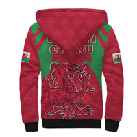 Wales Rugby Sherpa Hoodie The Dragons National Team Come On Cymru - Wonder Print Shop