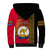 Eritrea Sherpa Hoodie African Pattern Happy Independence Day Version Black - Wonder Print Shop