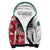 Happy Mexico Fathers Day Sherpa Hoodie Mexican Aztec Pattern - Wonder Print Shop