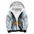 (Custom Text And Number) Argentina Football Sherpa Hoodie World Cup La Albiceleste 3rd Champions Proud - Wonder Print Shop