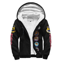 (Custom Personalised) Tuskegee Airmen Sherpa Hoodie Red Tail Angels American Heros - Wonder Print Shop