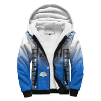 Fiji Sherpa Hoodie Kaiviti Fijian Special Tapa Pattern - Wonder Print Shop