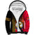 (Custom Personalised) Eritrea Sherpa Hoodie African Pattern Happy Independence Day Version Black - Wonder Print Shop