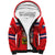Czech Republic Hockey 2023 Sporty Style Sherpa Hoodie - Wonder Print Shop