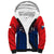 (Custom Text And Number) Czech Republic 2023 Sherpa Hoodie Baseball - Wonder Print Shop