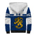 (Custom Text And Number) Finland Hockey 2023 Sherpa Hoodie Come On Suomi - Wonder Print Shop