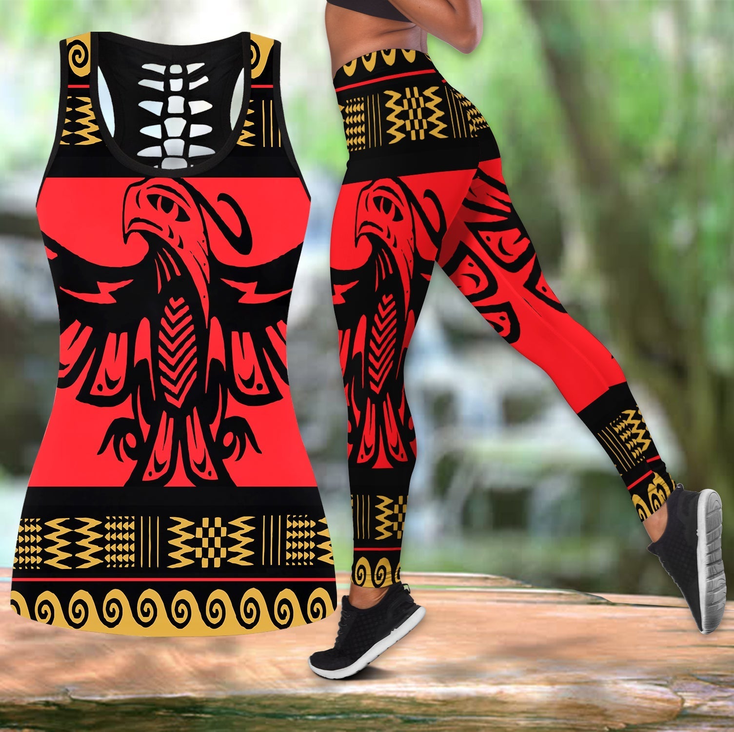 red-phoenix-native-american-tank-top-and-leggings-set