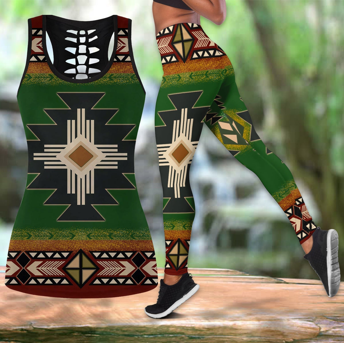 southwest-green-symbol-native-american-tank-top-and-leggings-set