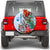 Custom Personalised Fiji Spare Tire Cover Proud Fijian Tapa mix Tagimoucia Flowers LT13 - Wonder Print Shop