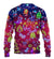(Custom Personalised) Merry Christmas Knitted Sweater Neon Lighting Snow Warm Special LT13