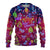 (Custom Personalised) Merry Christmas Knitted Sweater Neon Lighting Snow Warm Special LT13