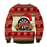 Darts And Beer For Christmas Sweatershirt No.1 LT6 - Wonder Print Shop