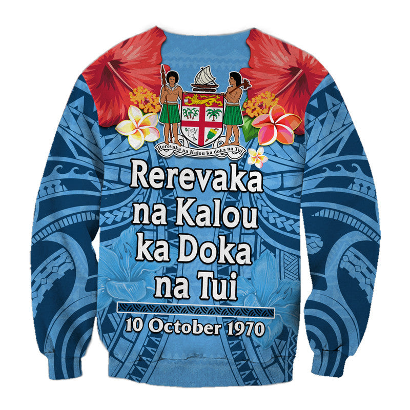 Fiji 1970 Sweatshirt Happy 52 Years Independence Anniversary - Wonder Print Shop
