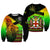 (Custom Personalised) Jamaica Lion Sweatshirt Jamaican Pattern Version Reggae Colors LT13 - Wonder Print Shop