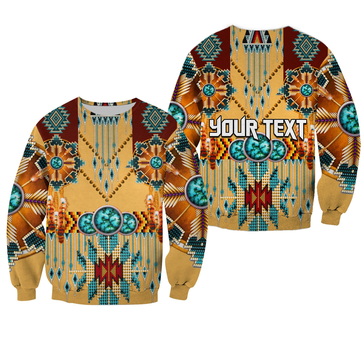 (Custom Personalised) Native American Sweatshirt Dream Catchers Indigenous LT13 - Wonder Print Shop