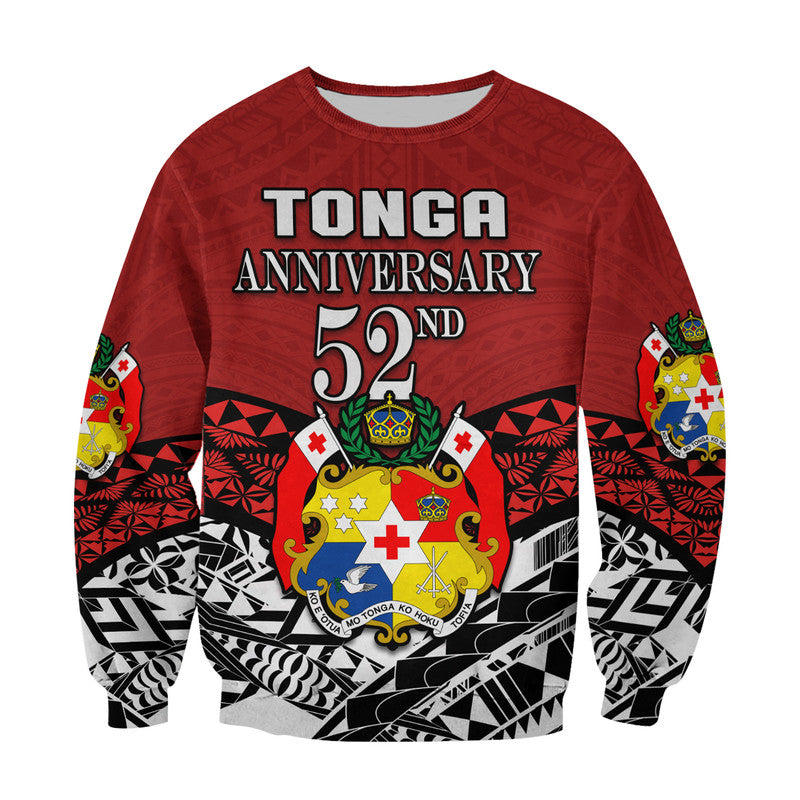 Tonga Sweatshirt Independence Anniversary Special Version 2022 - Wonder Print Shop