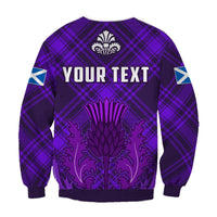 (Custom Personalised ) Scotland Sweatshirt Thistle Scottish Be Unique LT13 - Wonder Print Shop