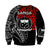 (Custom Personalised) Siva Samoa Sweatshirt Samoan Dance Mix Red Polynesian LT13 - Wonder Print Shop