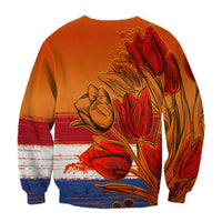 Netherlands Sweatshirt Style Tulip National Flower LT13 - Wonder Print Shop