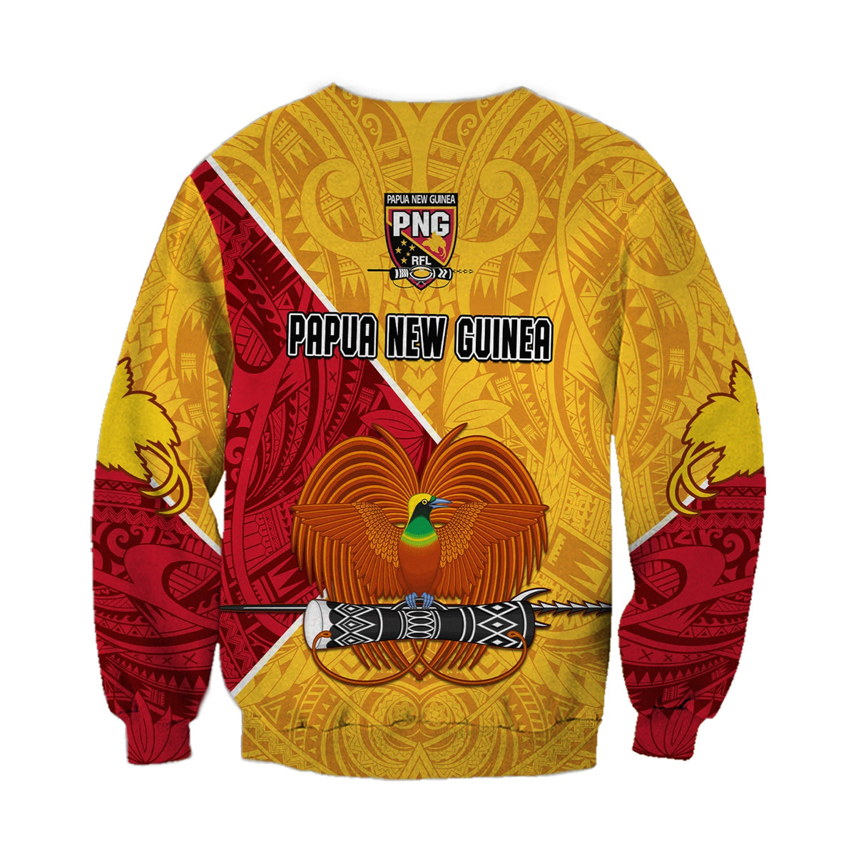 The Kumuls PNG Sweatshirt Papua New Guinea Polynesian Dynamic Style - Wonder Print Shop