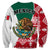 Happy Mexico Fathers Day Sweatshirt Mexican Aztec Pattern - Wonder Print Shop