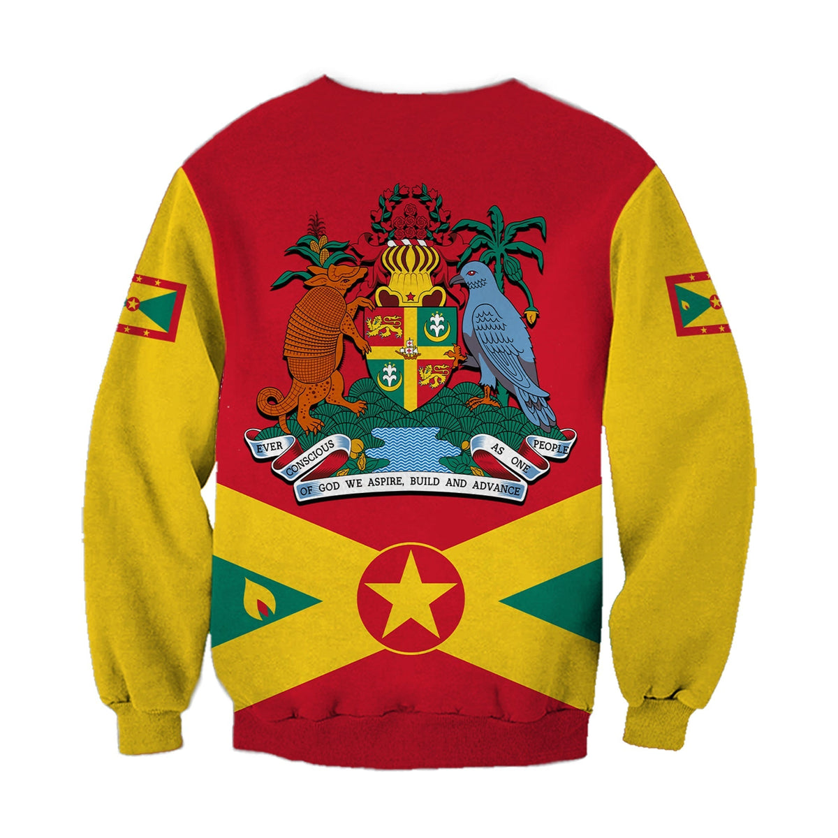 Custom Personalised Grenada Sweatshirt Keep Calm And Love Grenada LT13 - Wonder Print Shop