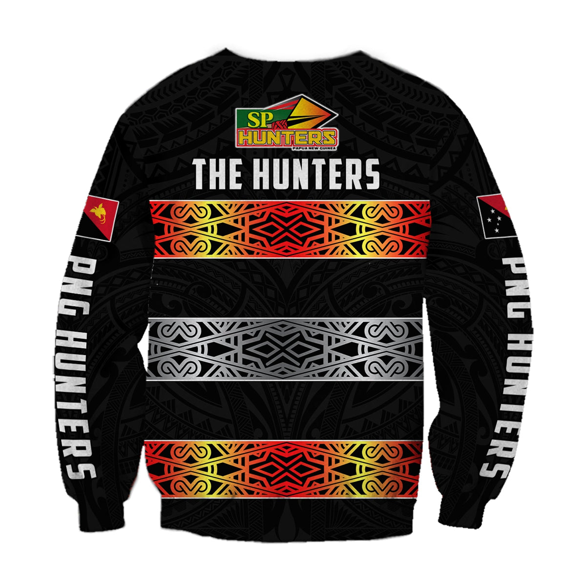 The Hunters PNG Sweatshirt Papua New Guinea Hunters Rugby LT13 - Wonder Print Shop