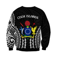 Cook Islands Sweatshirt Polynesian Cultural The Best For You LT13 - Wonder Print Shop