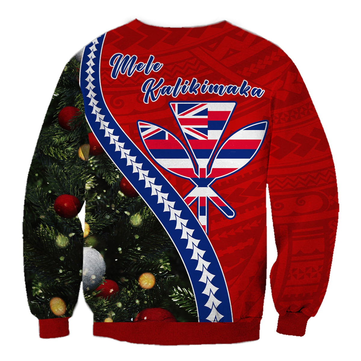 Hawaii Christmas Sweatshirt Mele Kalikimaka Special LT13 - Wonder Print Shop