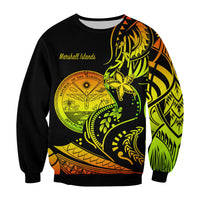 Marshall Islands Sweatshirt Proud Seal Star Version Reggae LT13 - Wonder Print Shop