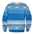 (Custom Text and Number) Bula Fiji Sweatshirt Tapa Pattern LT13 - Wonder Print Shop