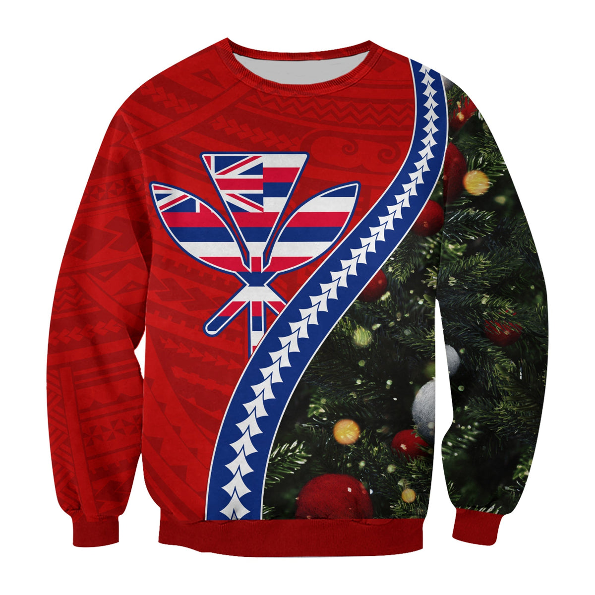 Hawaii Christmas Sweatshirt Mele Kalikimaka Special LT13 - Wonder Print Shop