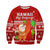 (Custom Personalised) Mele Kalikimaka Sweatshirt Santa Claus Hawaii Christmas LT13 - Wonder Print Shop