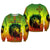 Ethiopia Sweatshirt Cross Mix Lion Colorful Style - Wonder Print Shop