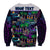 Custom Personalised Hawaii Skeleton Dancing Sweatshirt Halloween Hawaiian Turtle LT13 - Wonder Print Shop